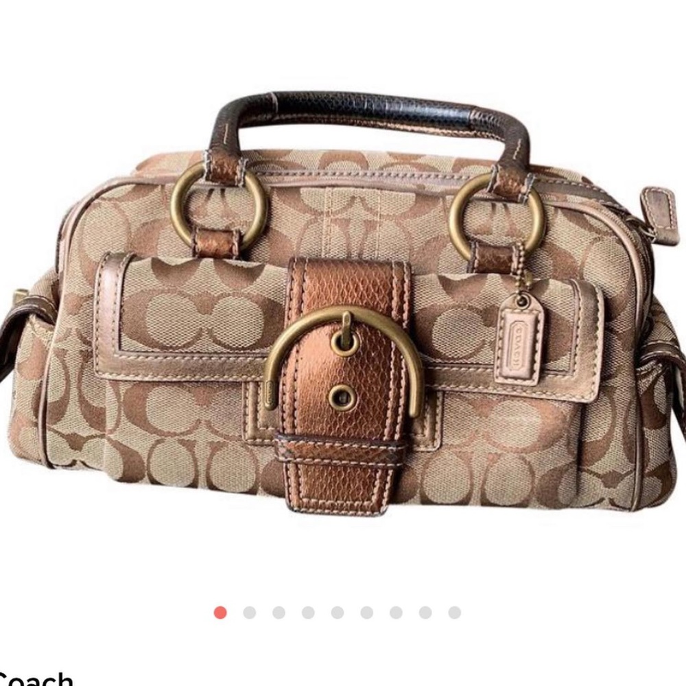 Coach Exotic Collection Signature Snakekin Satchel